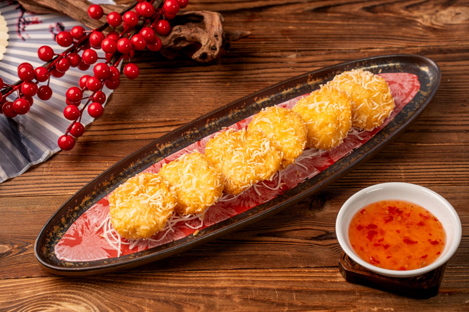 Deep Fried Squid Cake
